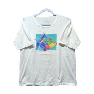 90s Colorful Fish Siesta Key Women's T shirt